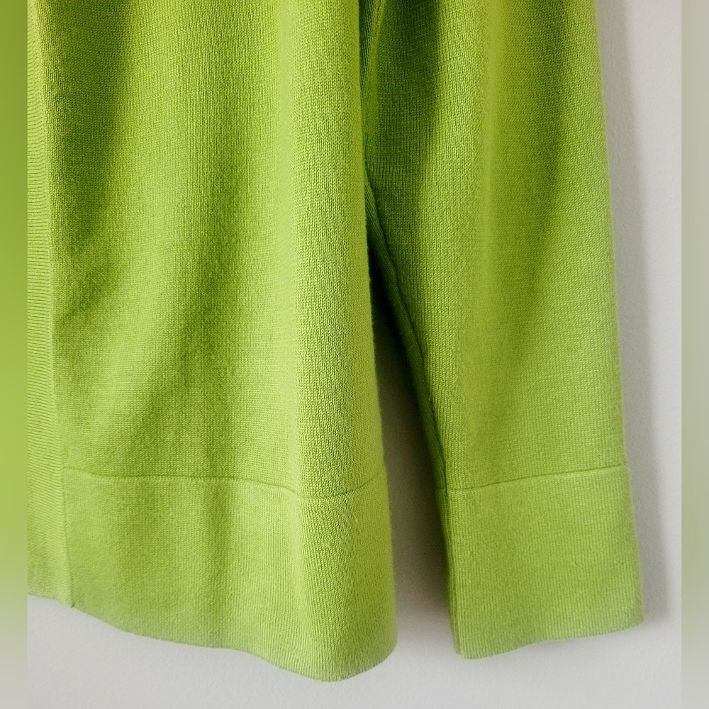 Urban CoCo Women's Business/Office Open Front Cardigan Green Viscose Blend Med - Picture 12 of 13